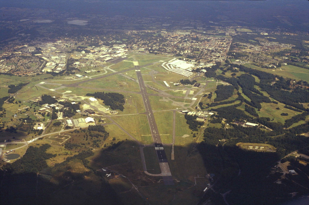 Farnborough from the air (28 Aug 82)reduced